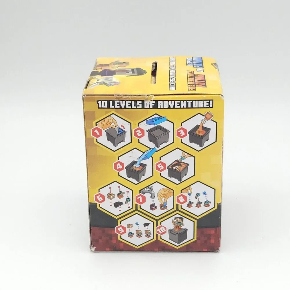 Minecraft Alex Jade Dungeons Mattel Figure Lot Nether Mini Figures New